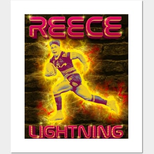 Brisbane Broncos - Reece Walsh - REECE LIGHTNING Posters and Art